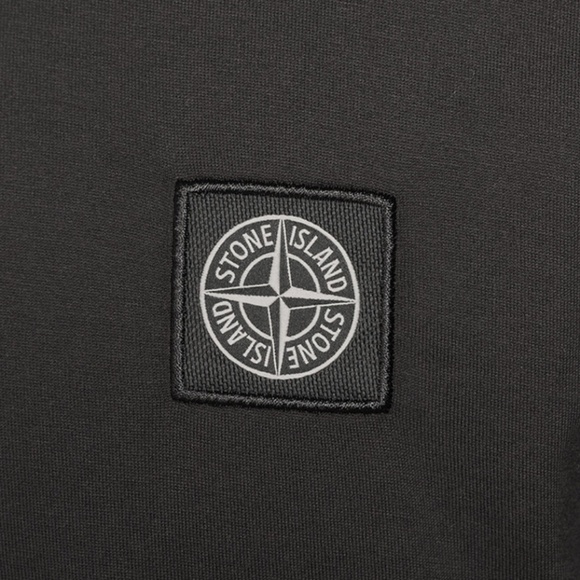 Stone Island Black Cotton Long-Sleeve T-Shirt Size L - Picture 5 of 7